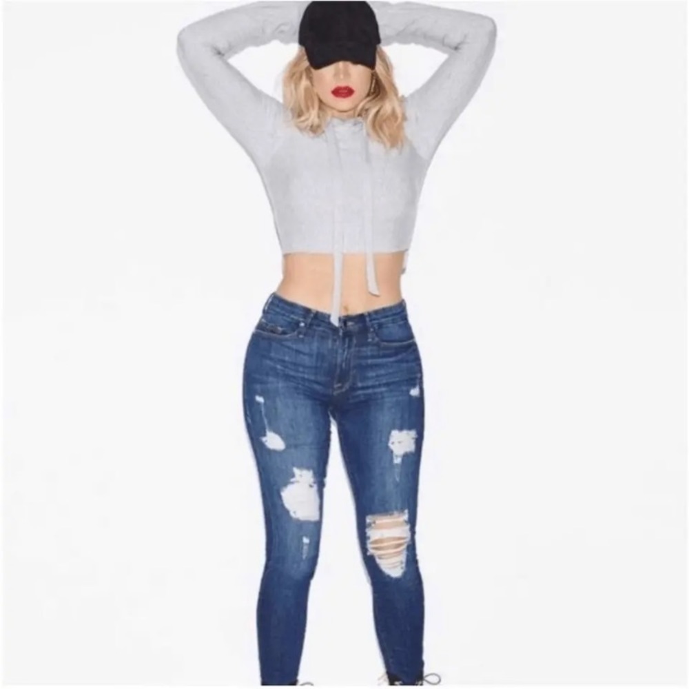 GOOD AMERICAN Good Legs Jeans Blue003 Size 18